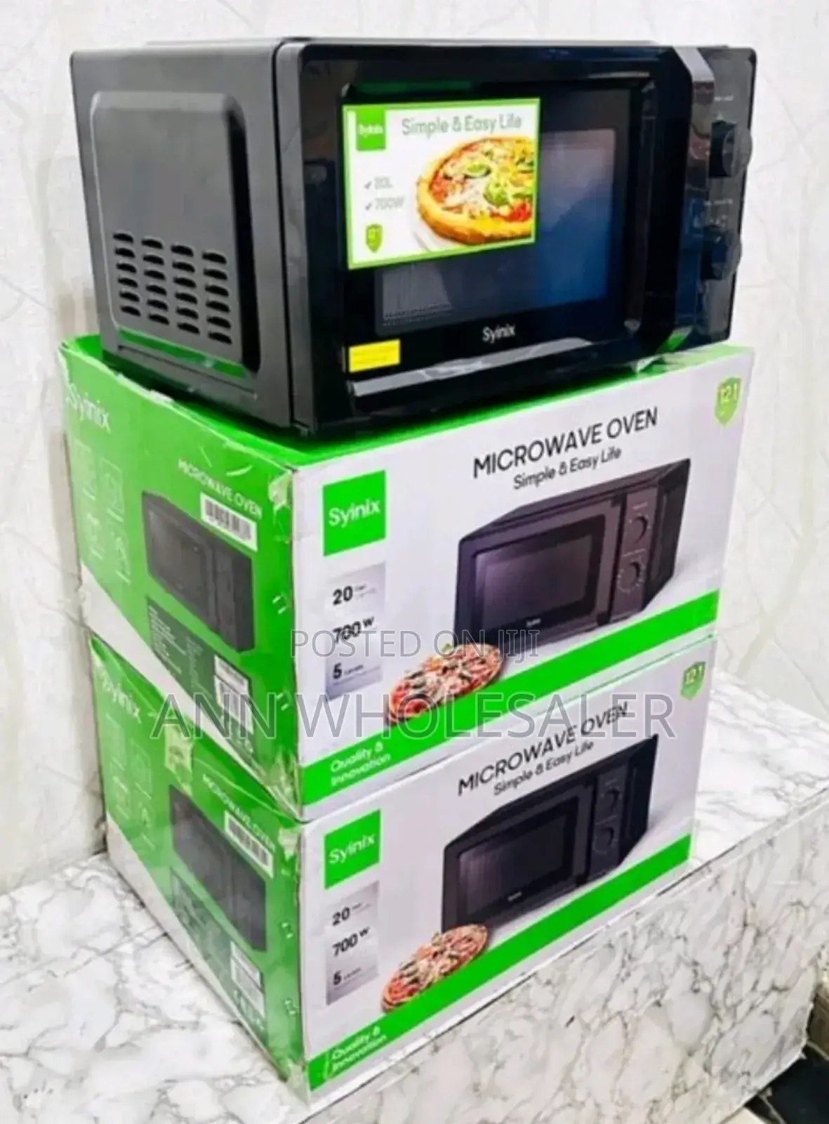 Synix 20 Liters Microwave