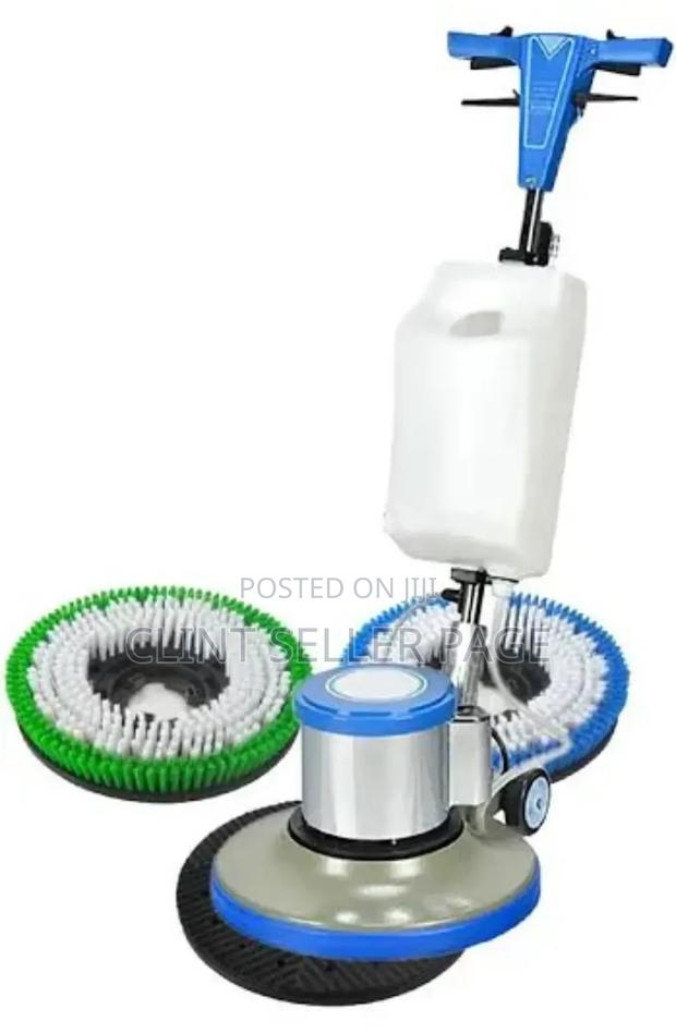 Floor Scrubbing Machine With Brushes