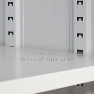 Cabinets: 2-Class Door Casual Steel Fill Storage Cabinet