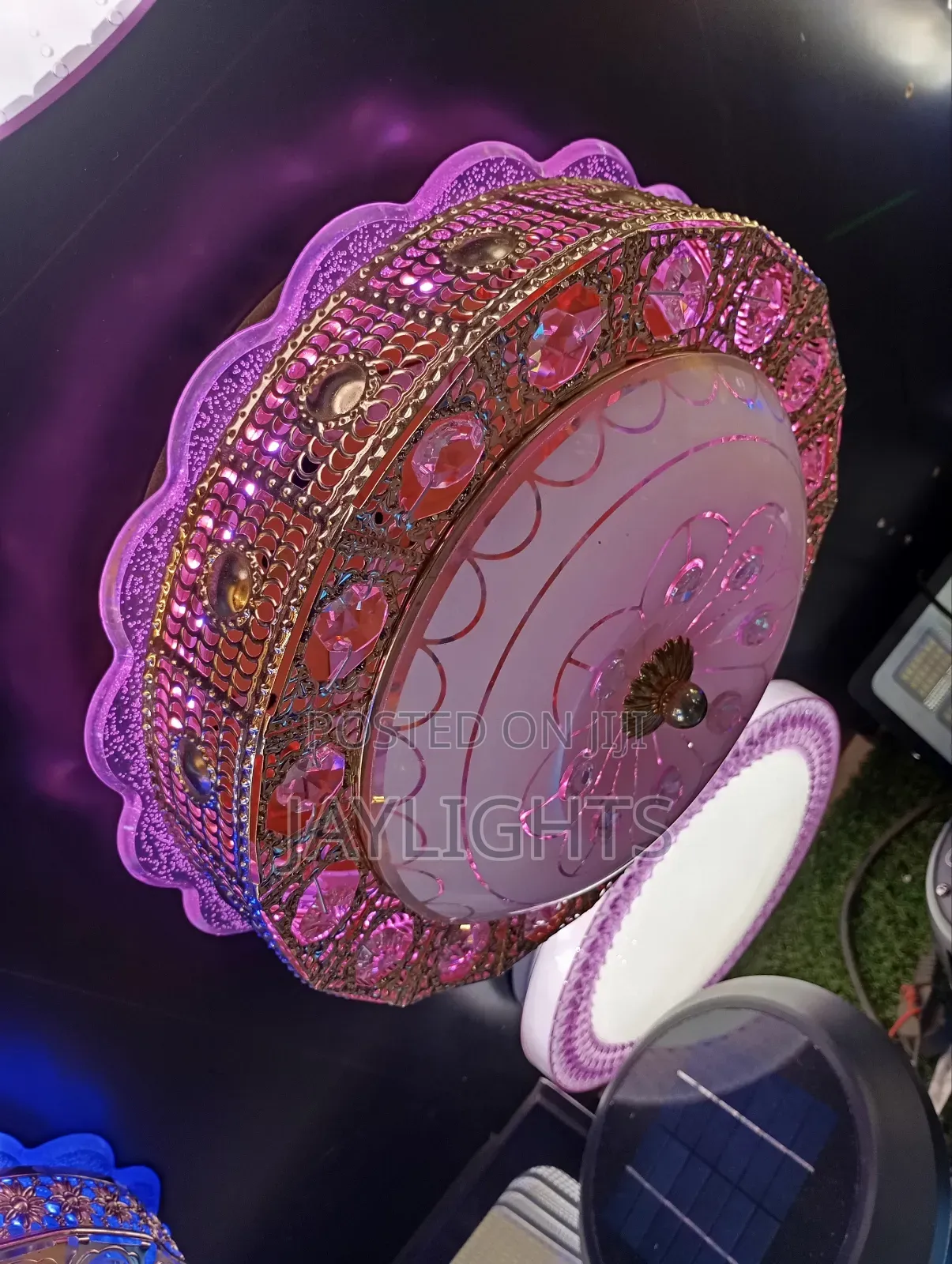 Bedroom Crystal Ceiling Lamp Indoor Luxury Led Ceiling Light