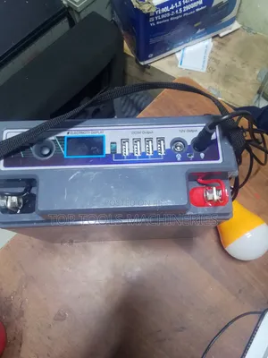 Yochu 20ah 12v Battery With Bulb Ports and Usb Installed.