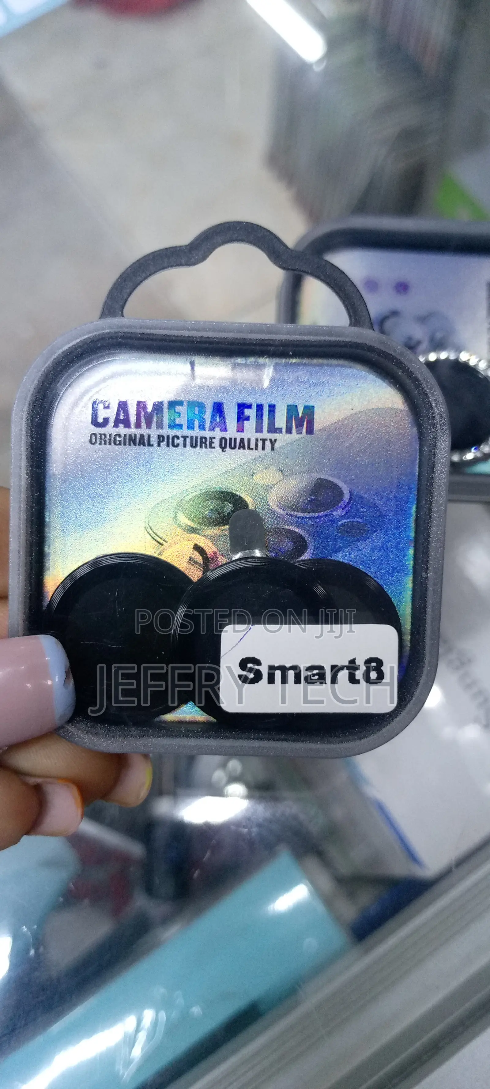 Camera Lens for Infinix Smart 8- Black