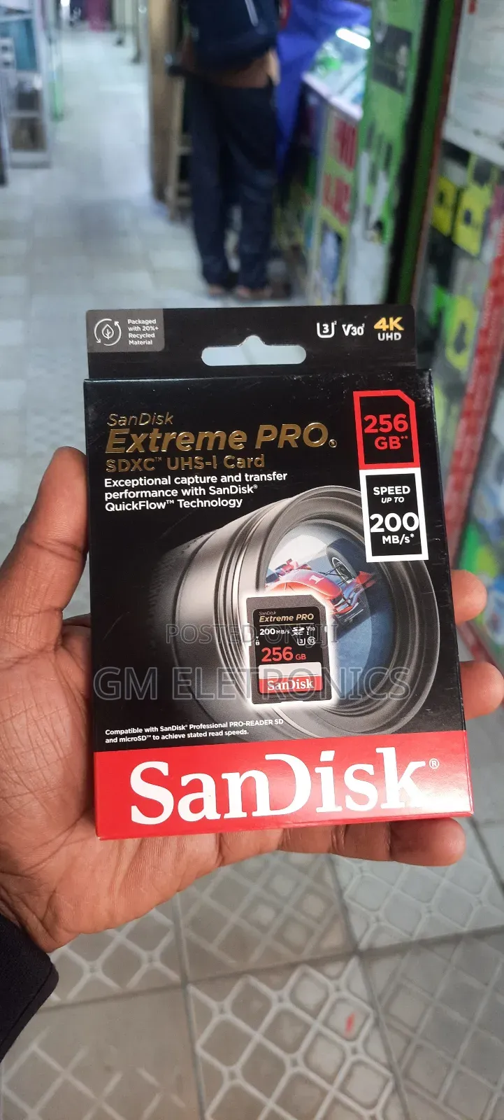 Sandisk 256gb Extreme Pro Sd Memory Card - Camera Available