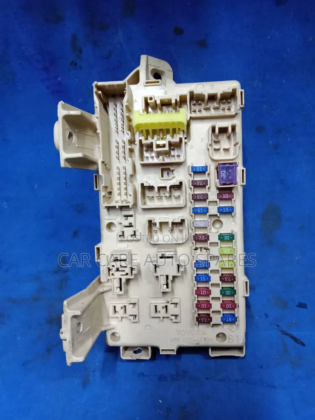 Fuse Box Toyota Wish, Corolla