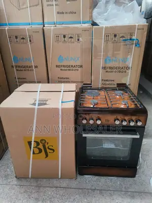 BJS 60 by 60 Brown Standing Cooker
