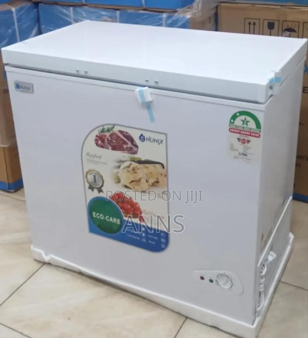 Nunix 200 Litres Energy Saving White Chest Freezer