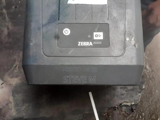Zebra 220t Barcode Printer - main view