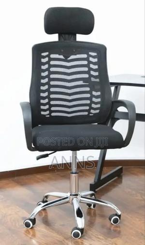 Mesh Office Chair With Headrest - thumbnail 2