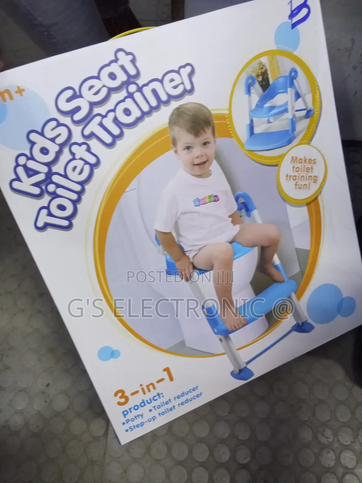 Kids Seat Toilet Reader/Tolite Trainer