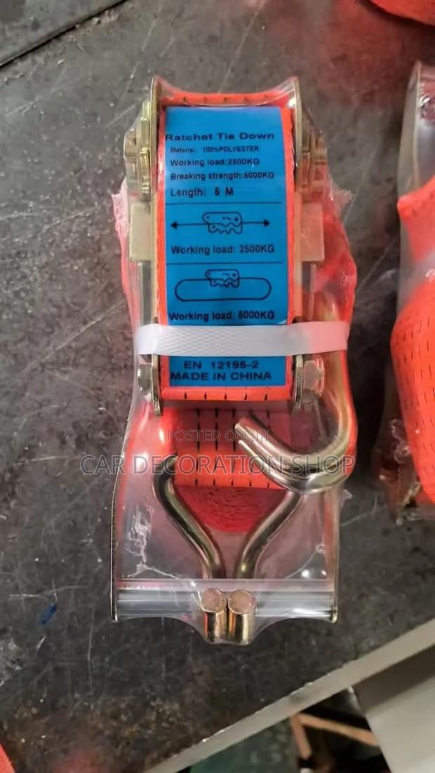 Ratcheting Tie Down Straps - main view