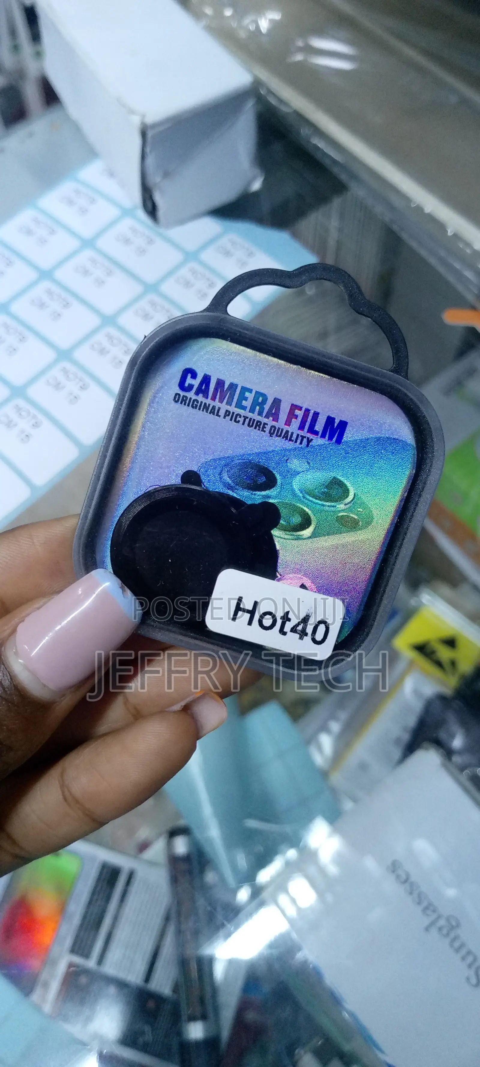 Infinix Hot 40 Camera Lens Black