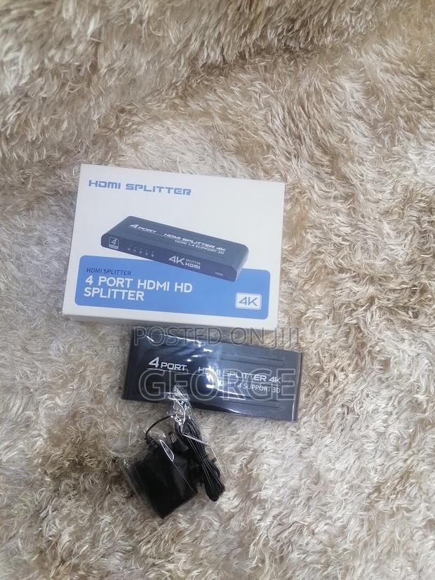 GENIUNE1X4 Full HD HDMI Splitter 4 Ports 3D 1080p