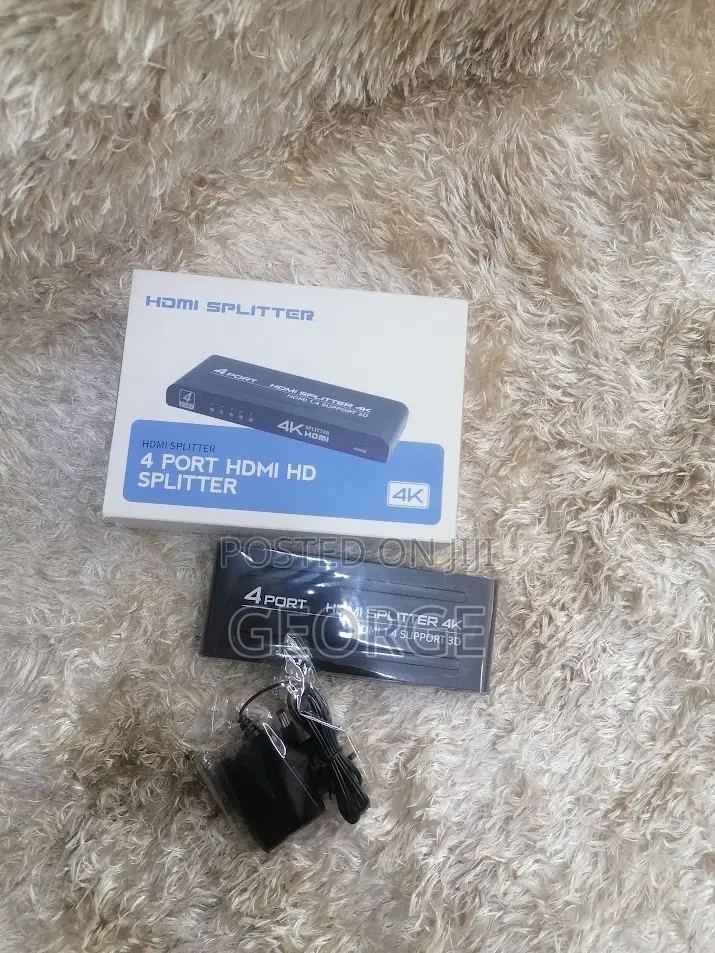 GENIUNE1X4 Full HD HDMI Splitter 4 Ports 3D 1080p