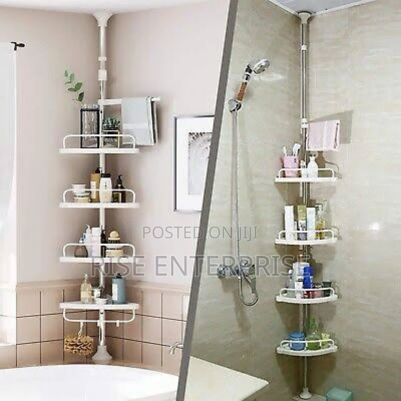 Adjustable Bathroom Corner Shelf/Organizer