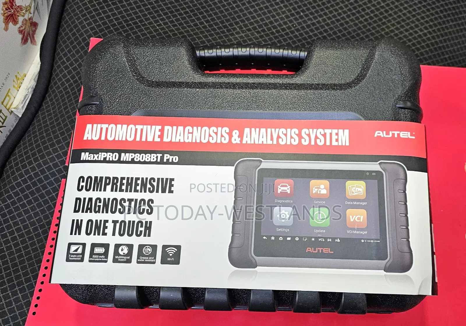 Autel Maxipro Mp808bt Pro Wireless Diagnostic Scanner