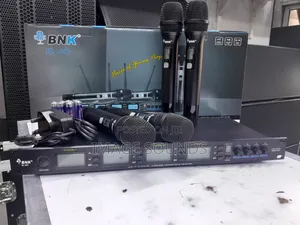 4mics 1 Receiver Changable Frequency Wireless