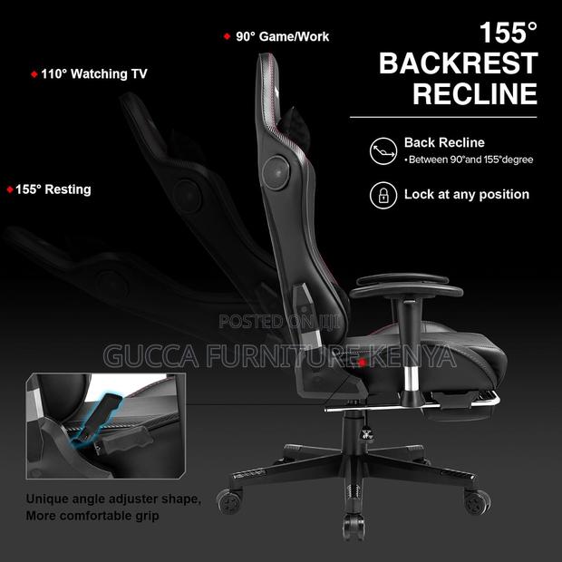 Office Chairs: Heavy Duty Ergonomic Computer Gamer Chair - thumbnail 3