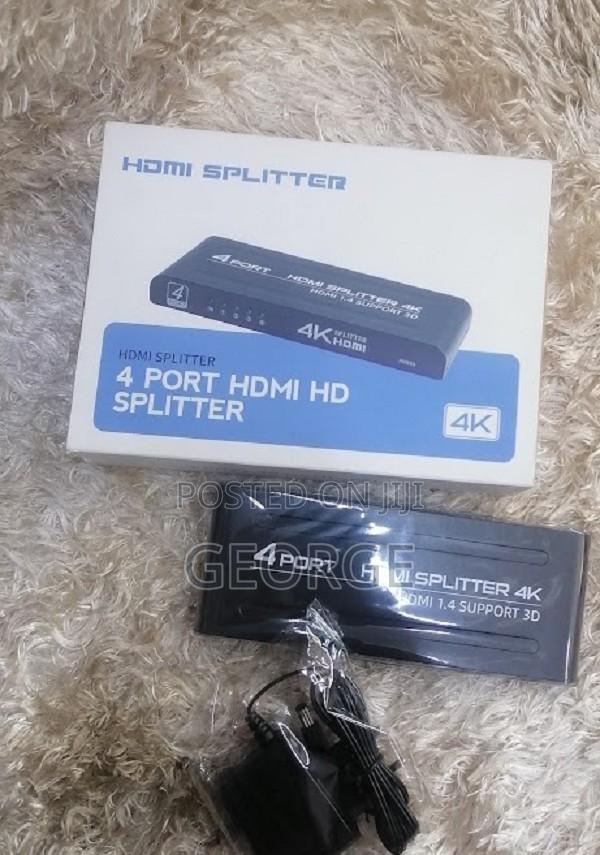 BEST<> 1X4 Full HD HDMI Splitter 4 Ports