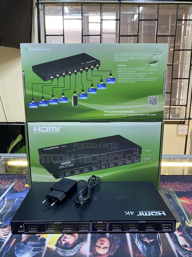 1x8 Hdmi Splitter/8 in 1 Hdmi Splitter  - thumbnail 5