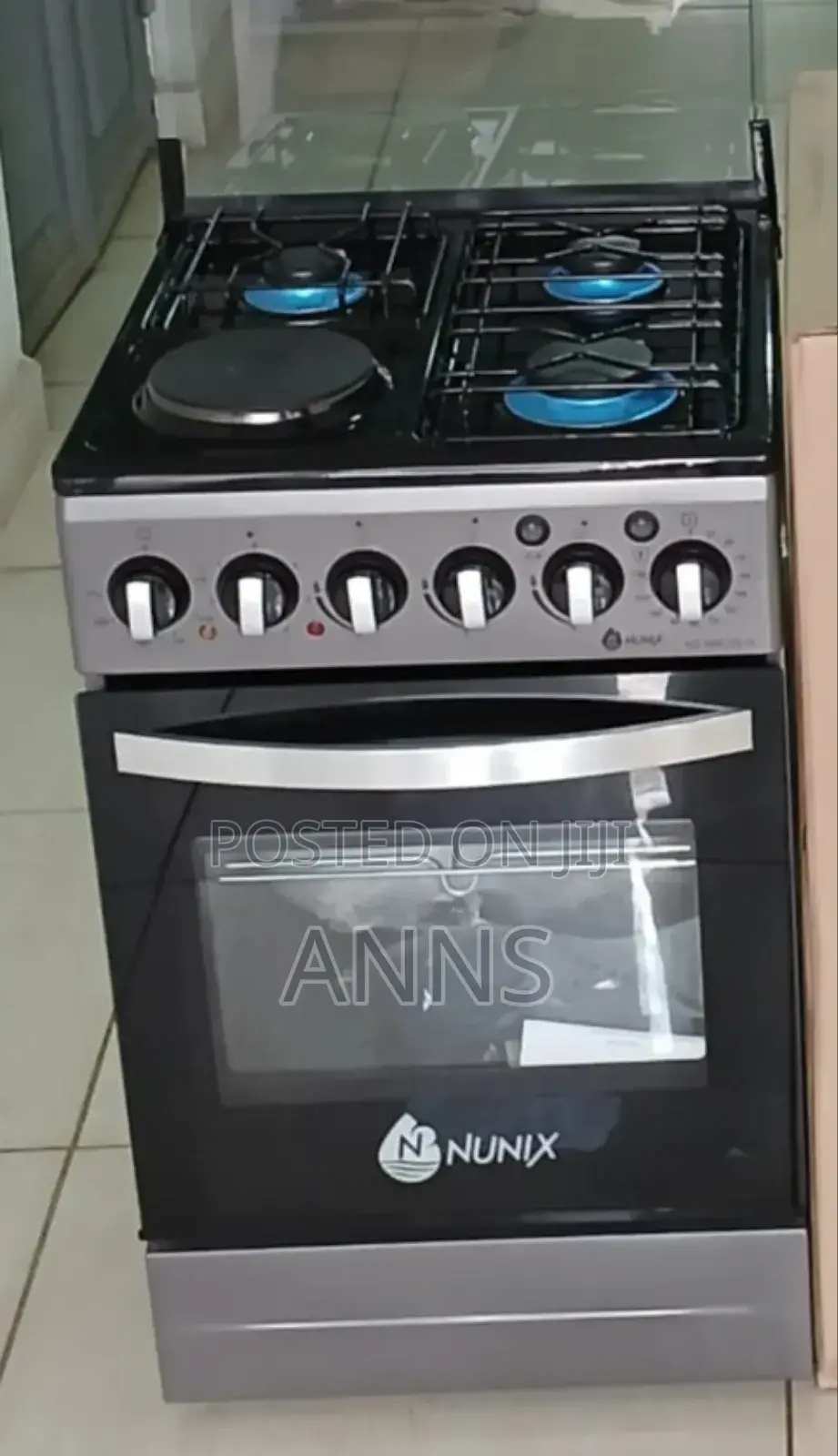 Nunix 3gas+1 Electric 50/55 Standing Cooker