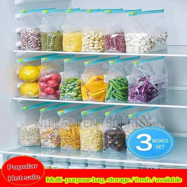 Reusable Ziplock Bags Set of 15pcs*