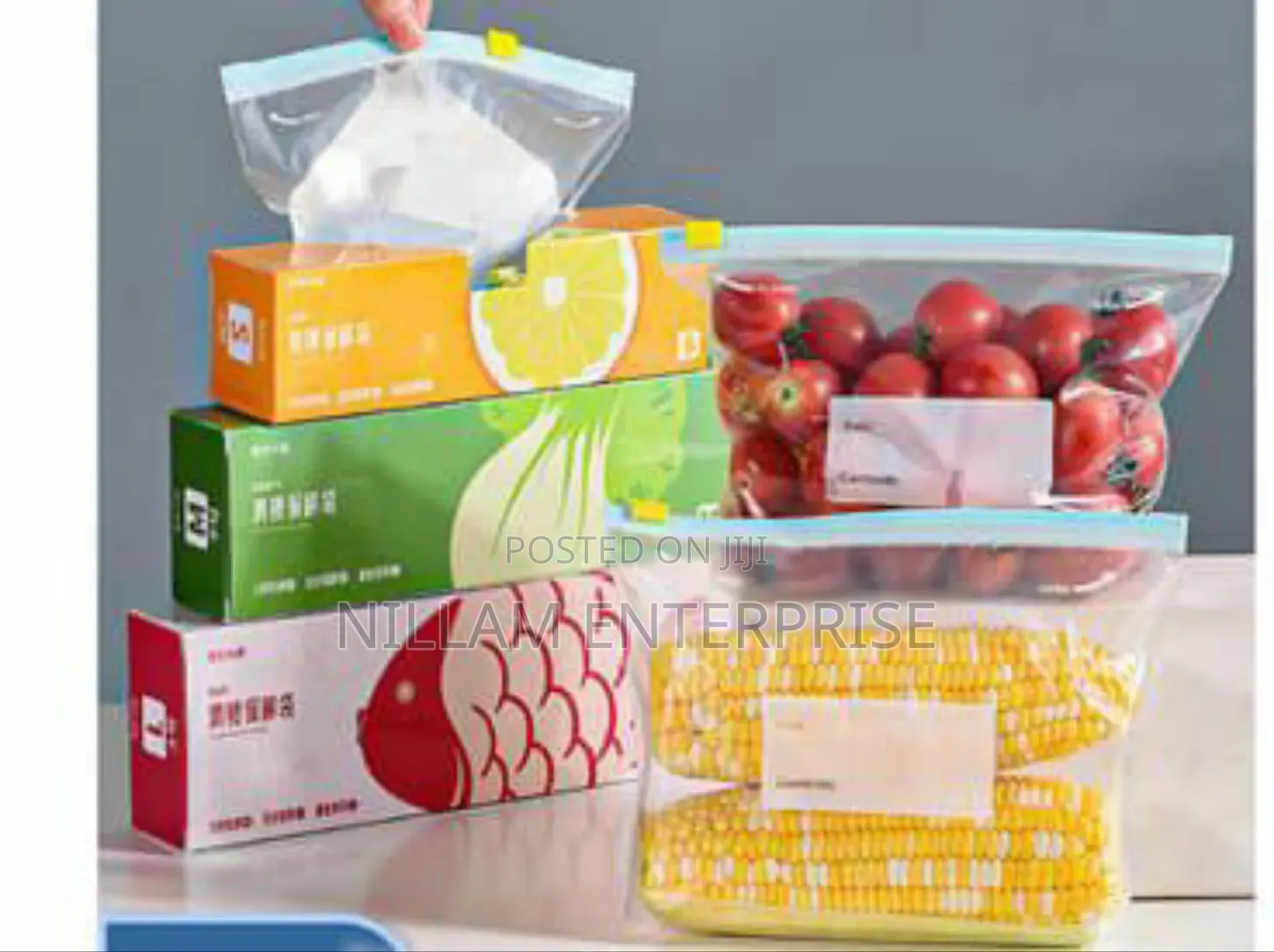 Reusable Ziplock Bags Set of 15pcs*
