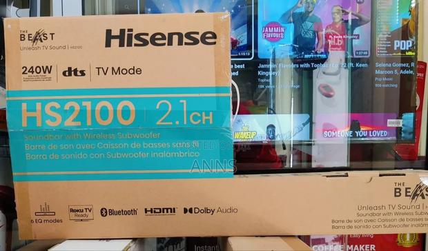 Hisense 2.1 Soundbar Hs2100 at 240watts - main view