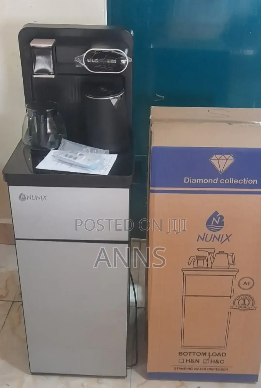 Nunix Bottom Hot and Cold (A1C) Water Dispenser