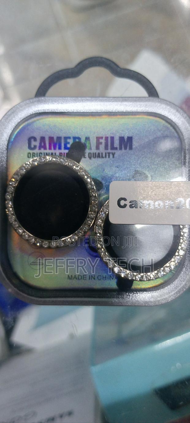 Glitter Bling Metal Camera Lens Protector for Tecno Camon 20