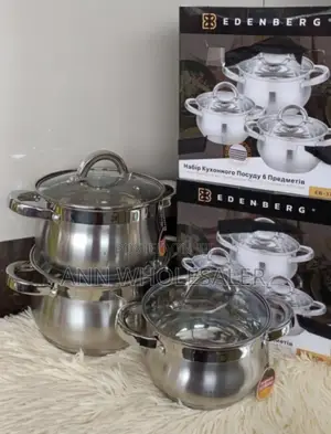6 Pieces Edenburg EB-3716 Stainless Steel Set E/R