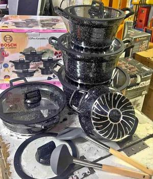 12pc Bosch Cookware With Silicone Lids - thumbnail 2