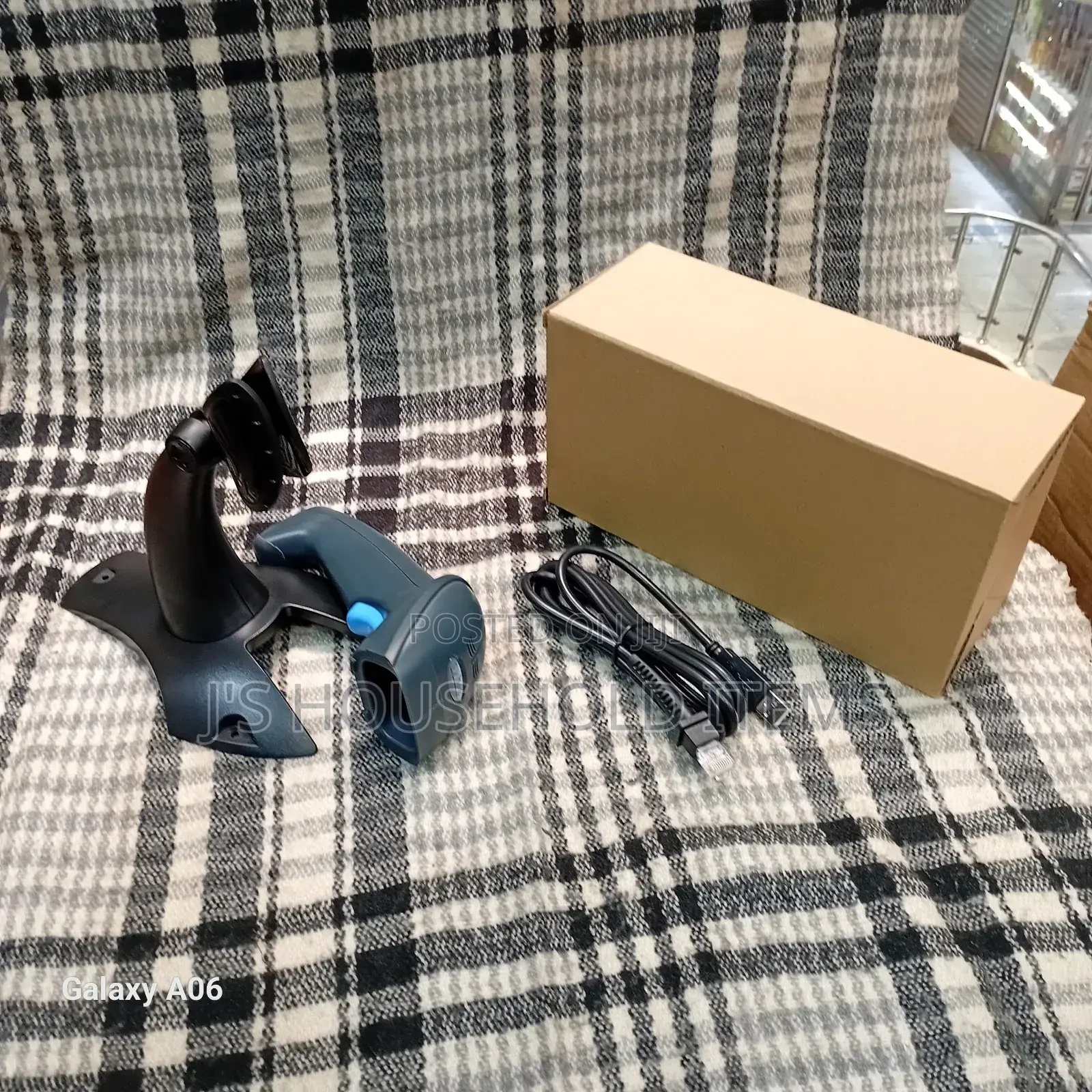Quickscan With the Laser Barcode Scanner