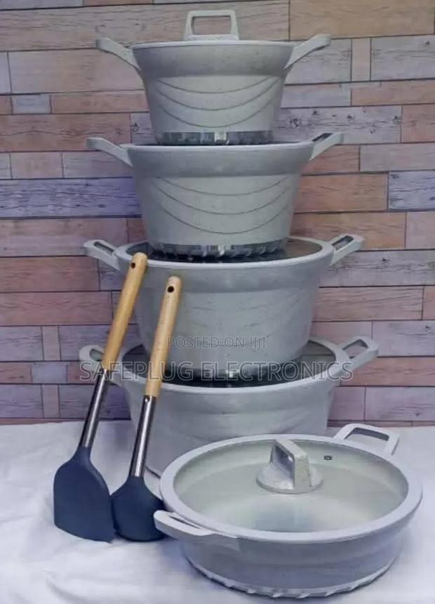 Bosch 12PCS Granite Coated Non-Stick Cookware. - main view