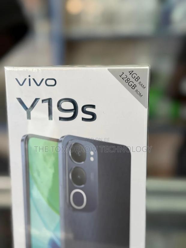 New Vivo Y19 128 GB Black - thumbnail 2