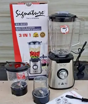 Signature 3 in 1 Home Blender With Knob