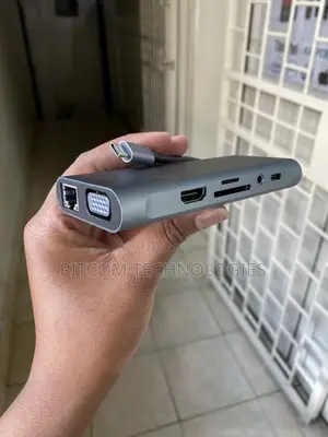 11 in 1 Type-C Hub Hub. Lan ,Vga ,Hdmi,Sdcard ,Audio, Usb
