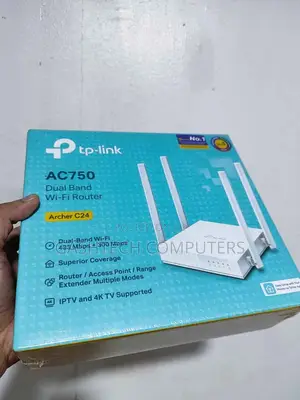 TP-LINK AC750 Dual-Band Wi-Fi Router Archer C24