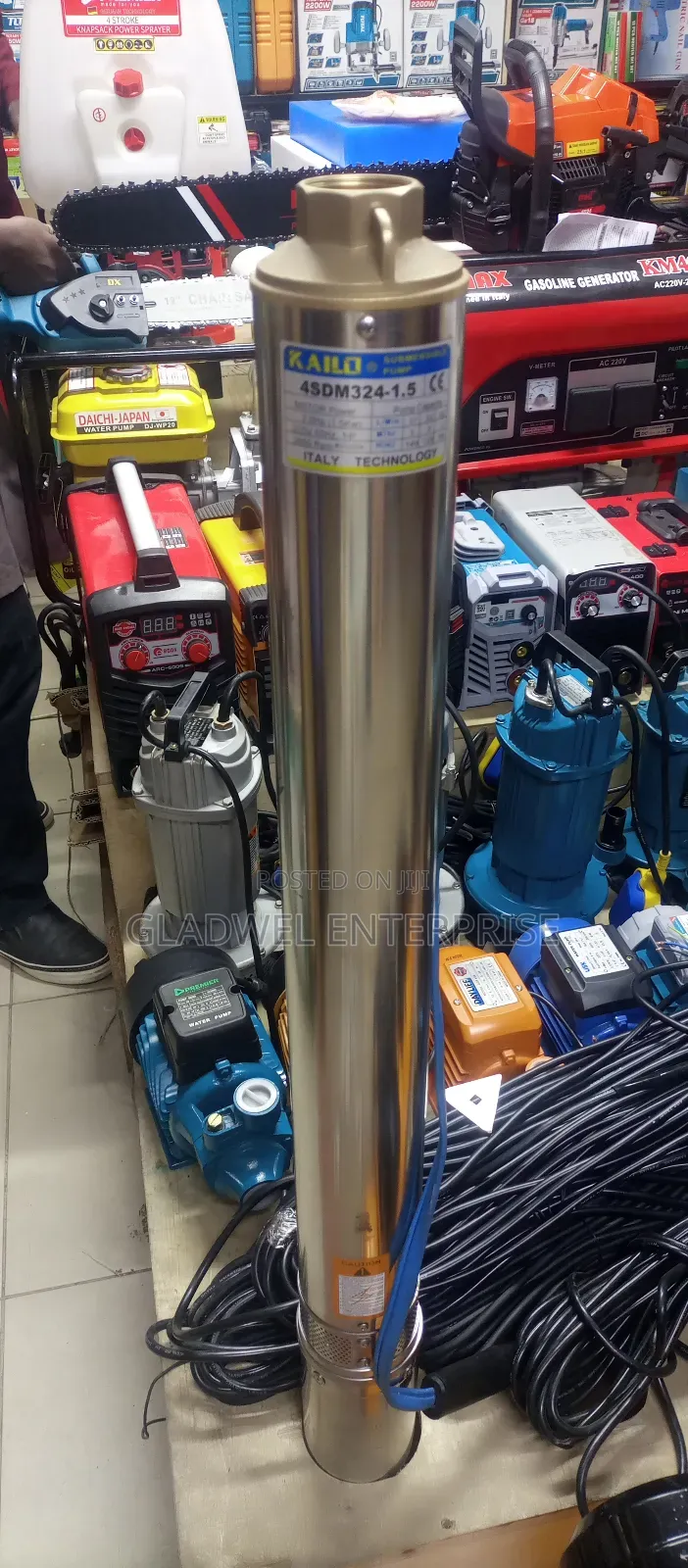 Kairo Submassible Pump 2hp Deep Well