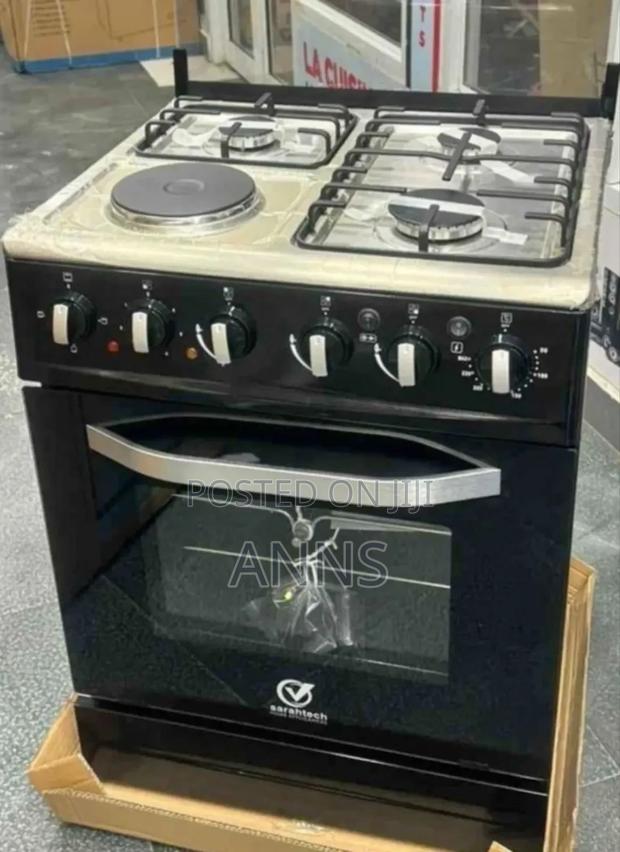 Sarahtech 60/60 Free Standing 3gas+ 1 Electric Cooker - main view