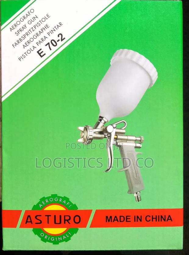 Asturo Spray Gun Plastic Container. - main view