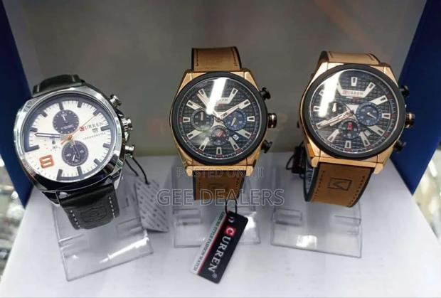 Men Curren Watches, Chronograph /Date Wrist Watch