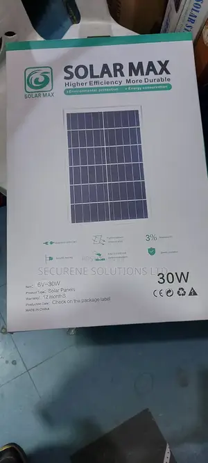 Solar Max Solar Panel 30w