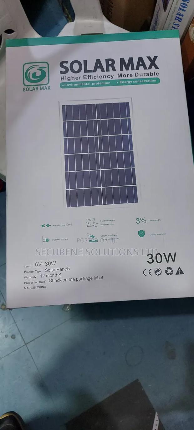 Solar Max Solar Panel 30w - thumbnail 3