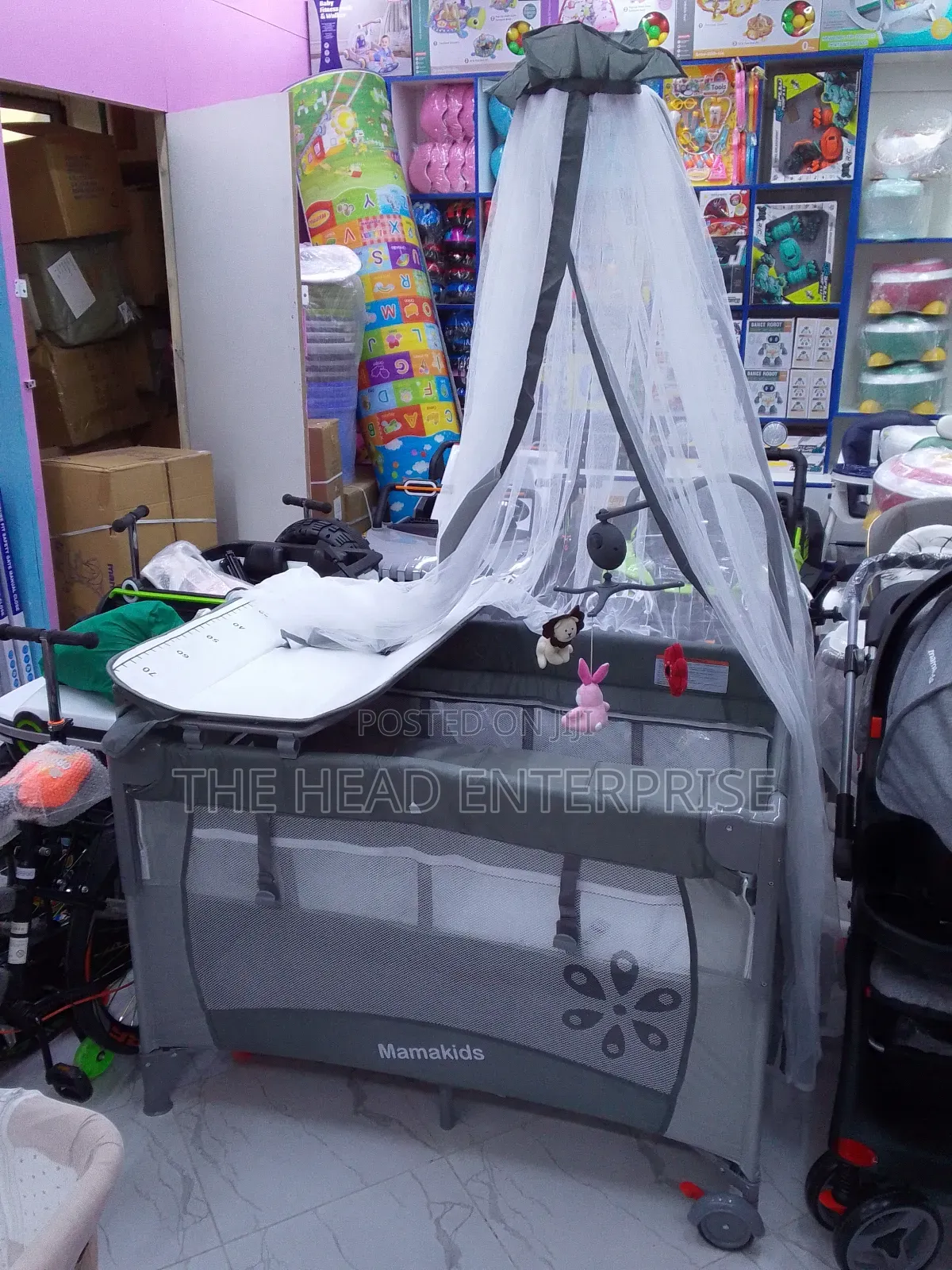 Kids Co-Sleeper With Mosquito Net