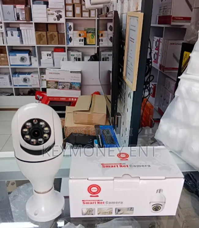 V380 Indoor Wifi Smart Bulb PTZ Nanny Camera