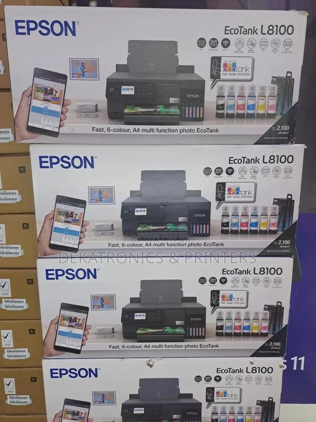 EPSON L8100 A4 Size All in One Photo Printer - main view