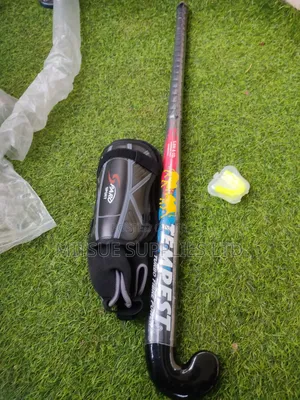 Hockey Set 37 Inch W/Mouth And Shin Guard For Tall Students