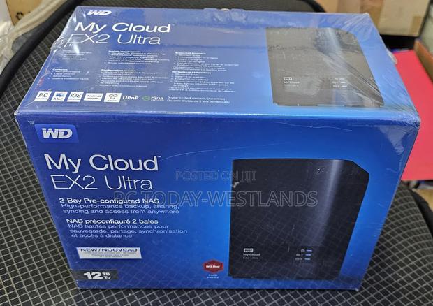 Wd 12tb My Cloud Ex2 Ultra Network Attached Storage - Nas - main view