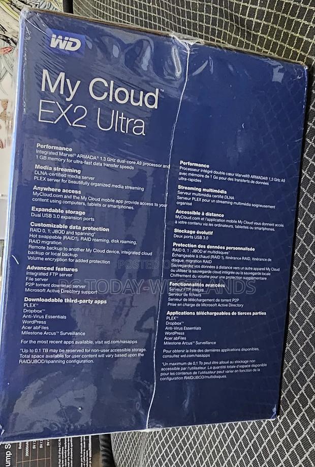 Wd 12tb My Cloud Ex2 Ultra Network Attached Storage - Nas - thumbnail 7