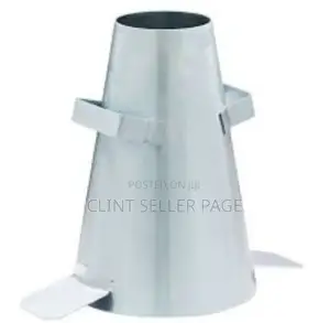 Slump Cone Test Apparatus for Testing Fresh Concrete